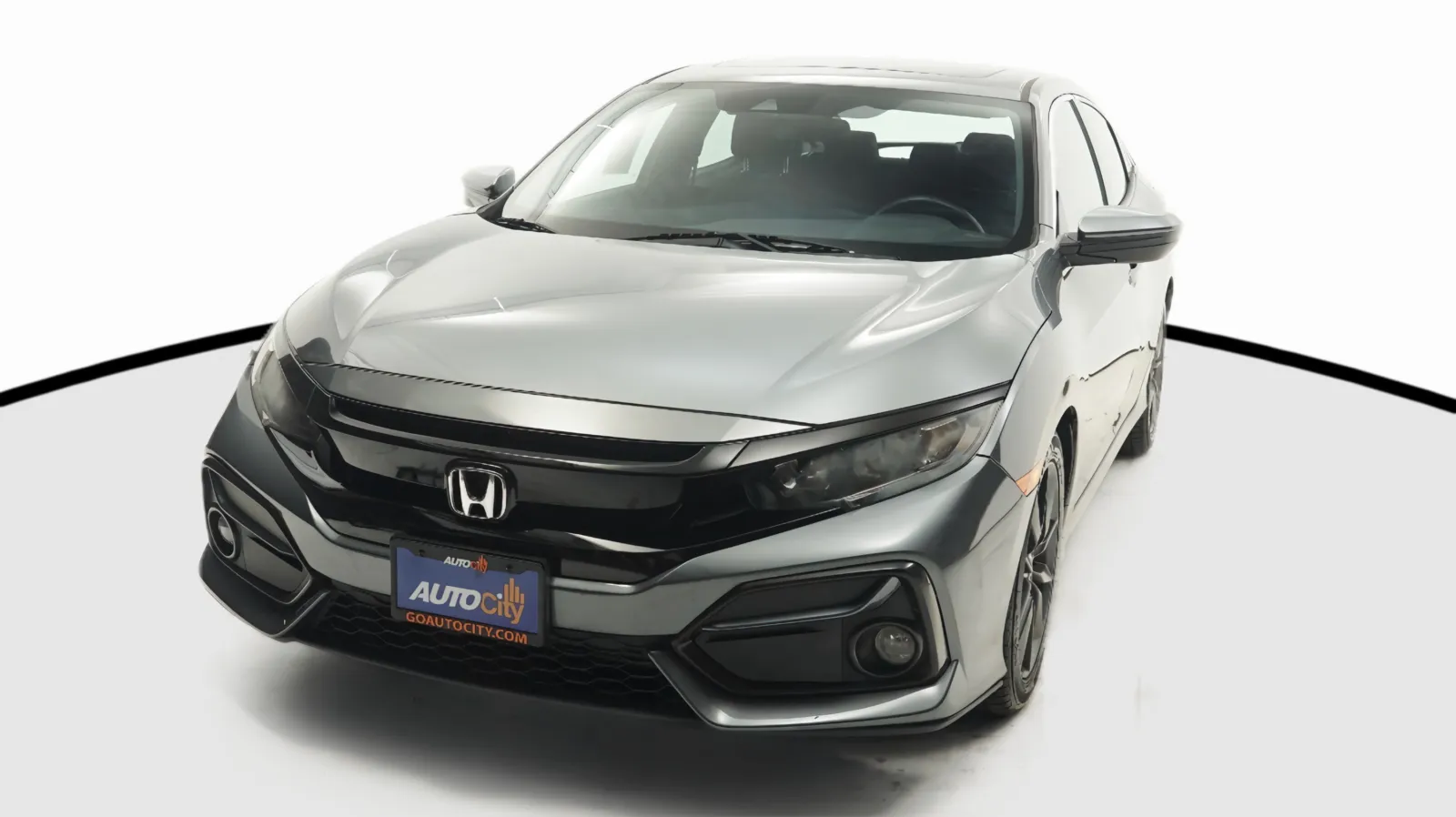 Gray 2020 Honda Civic Hatchback EX for sale in El Cajon, CA