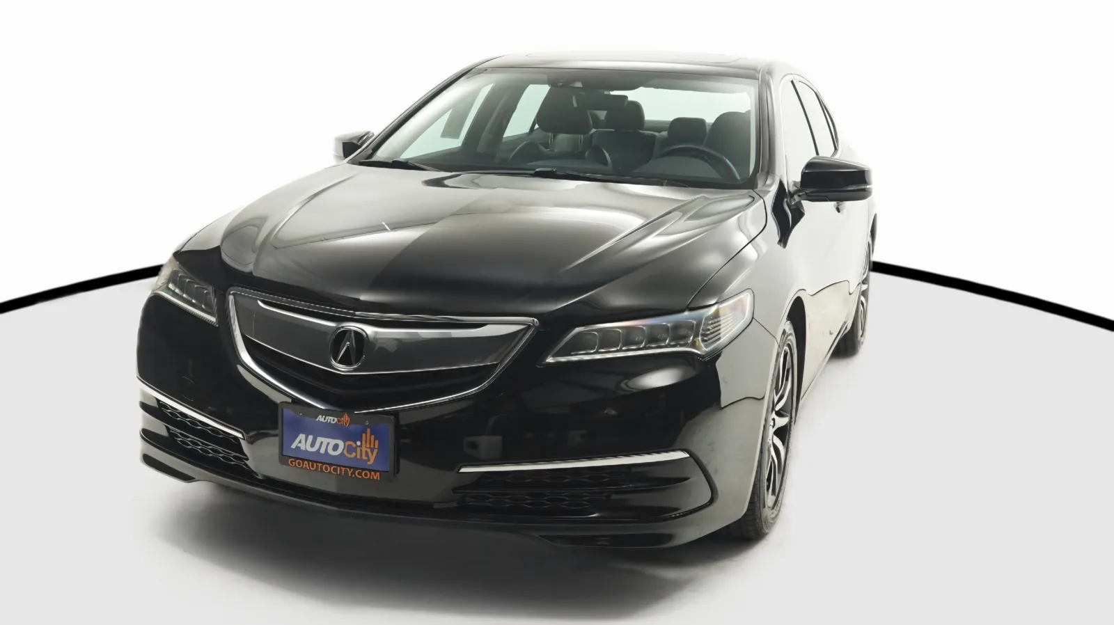 Black 2015 Acura TLX Tech for sale in El Cajon, CA
