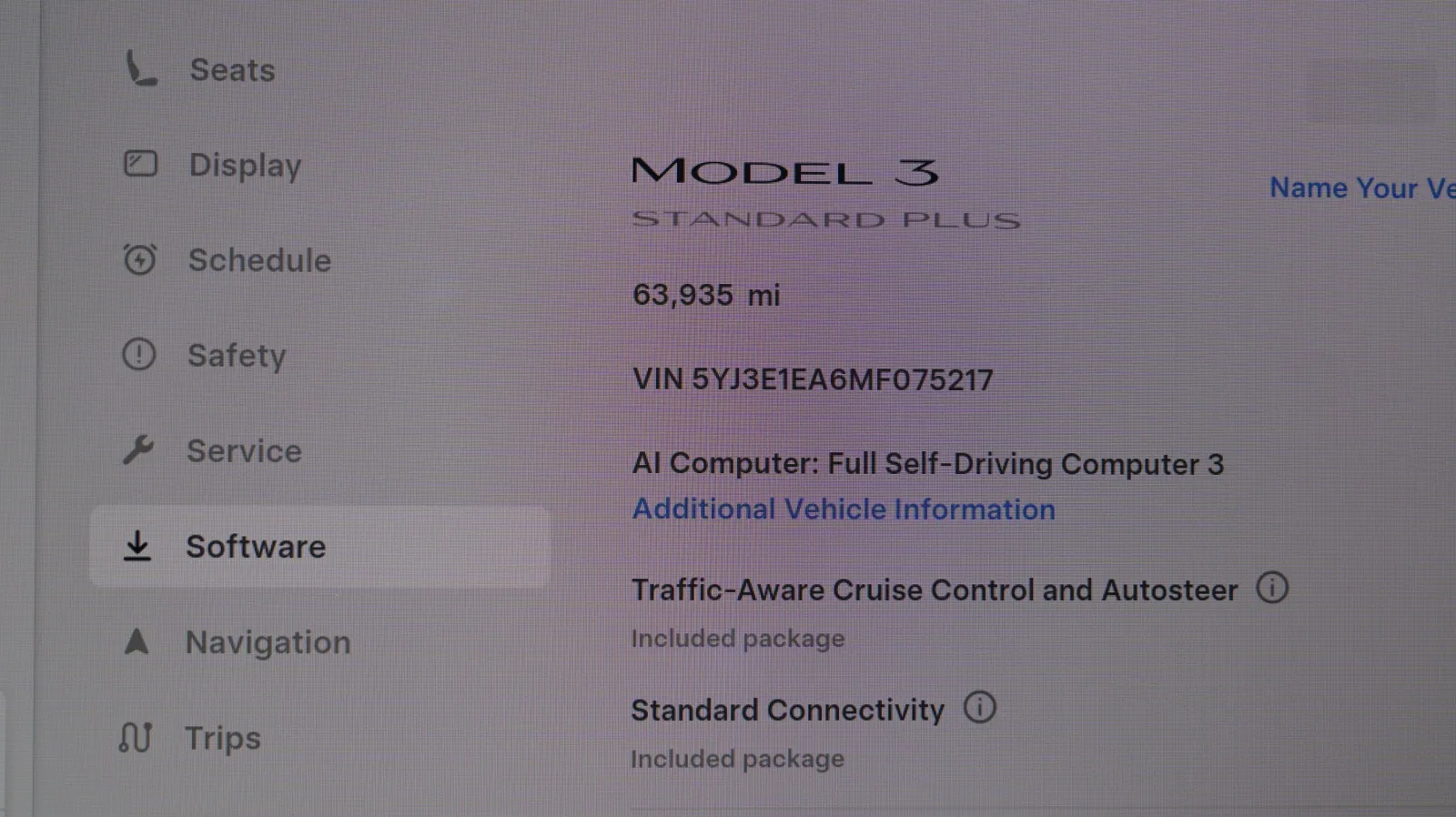 Photos of 2021 Tesla Model 3 Standard Range Plus for sale in El Cajon, CA at Auto City