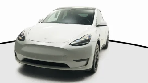 White 2021 Tesla Model Y Long Range for sale in El Cajon, CA
