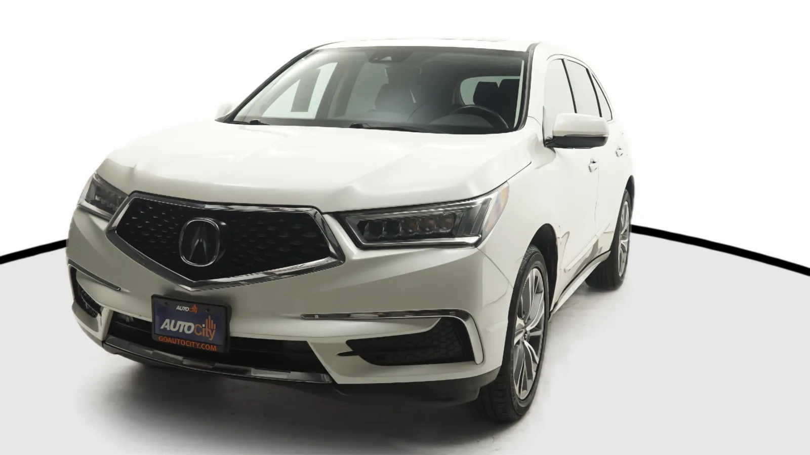White 2017 Acura MDX w/Technology Pkg for sale in El Cajon, CA