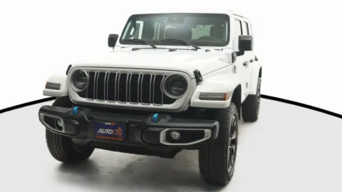 White 2024 Jeep Wrangler 4xe Sahara for sale in El Cajon, CA