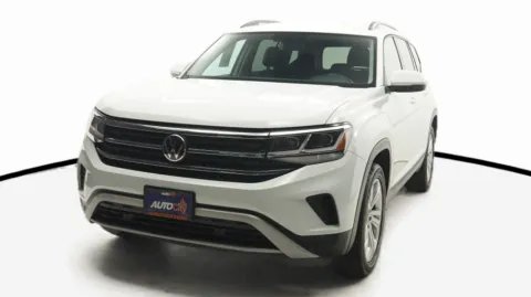 White 2021 Volkswagen Atlas 3.6L V6 SE w/Technology for sale in El Cajon, CA