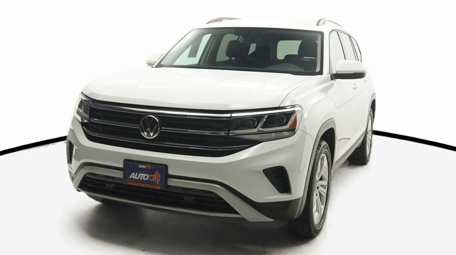 White 2021 Volkswagen Atlas 3.6L V6 SE w/Technology for sale in El Cajon, CA