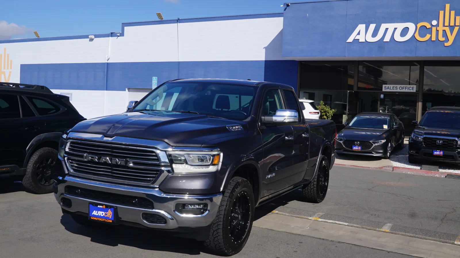 Gray 2019 Ram 1500 Laramie for sale in El Cajon, CA