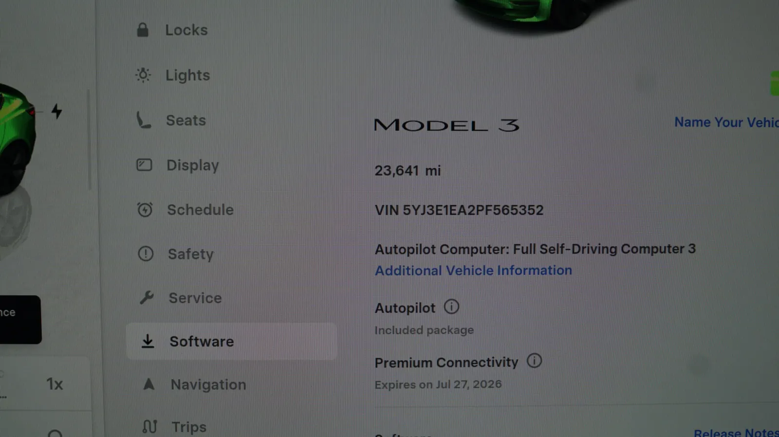 Photos of 2023 Tesla Model 3 for sale in El Cajon, CA at Auto City