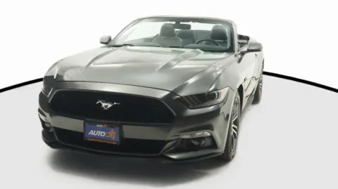 Gray 2015 Ford Mustang EcoBoost Premium for sale in El Cajon, CA