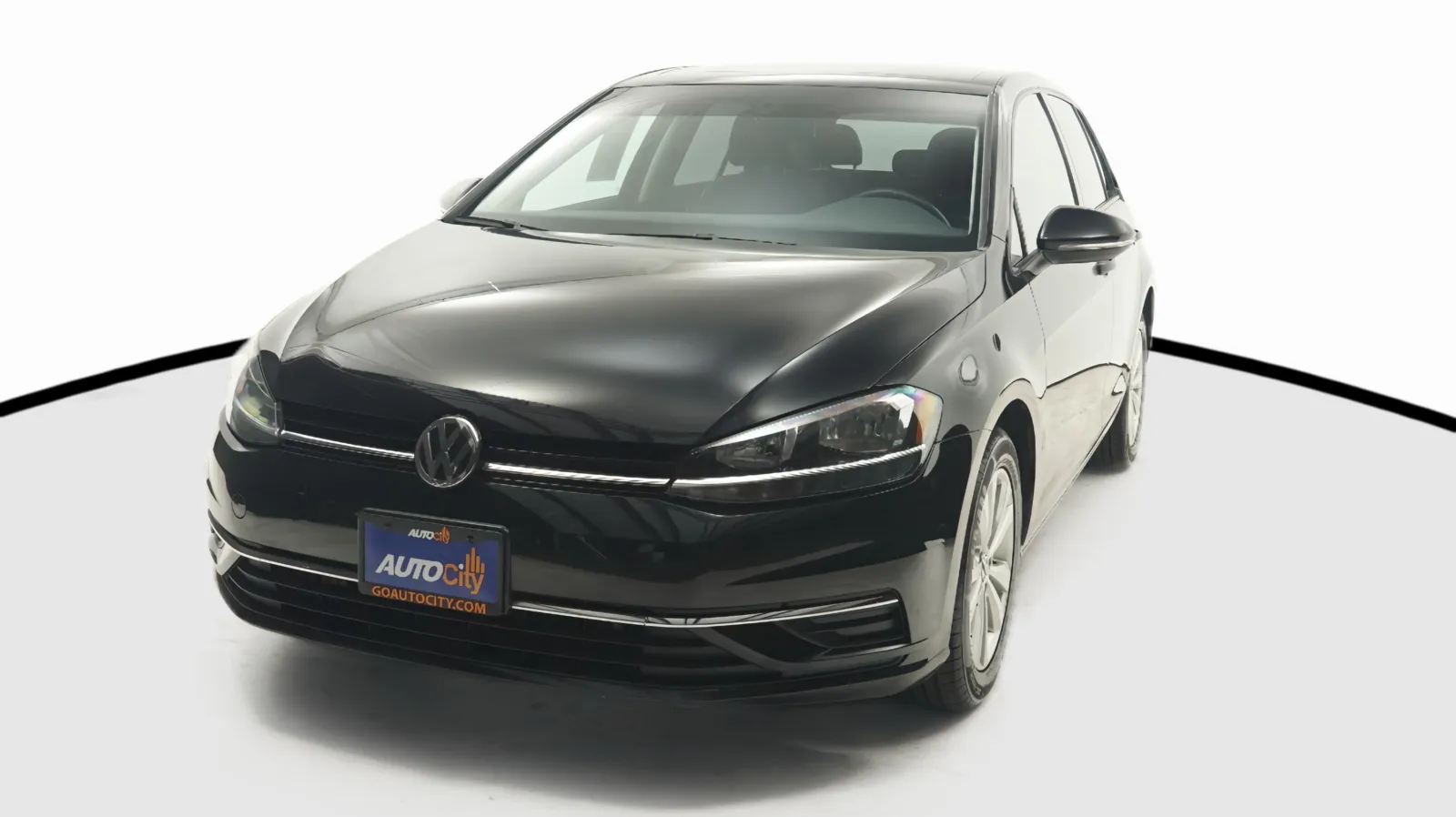 Black 2020 Volkswagen Golf TSI for sale in El Cajon, CA