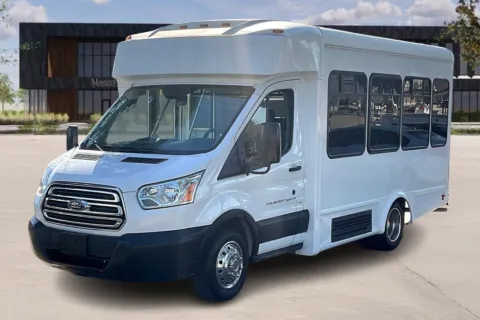 Another view of 2019 Ford Transit for sale in Corona, CA at Master's Transportation - Los Angeles