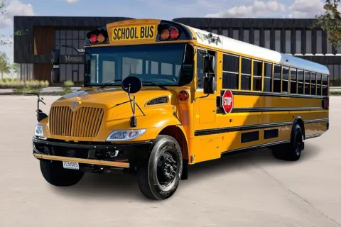 Another view of 2023 IC Bus CE for sale in Corona, CA at Master's Transportation - Los Angeles