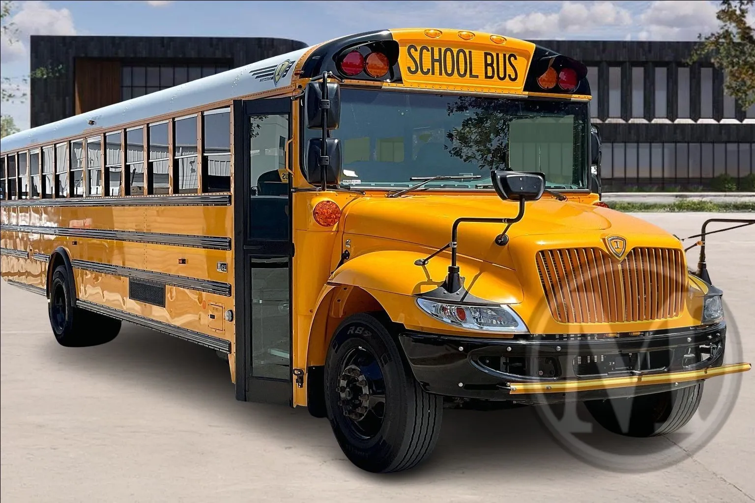 Yellow 2024 IC Bus INTEGRATED CE S BUS for sale in Irving, TX