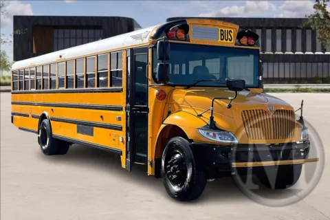 Yellow 2024 IC Bus INTEGRATED CE S BUS for sale in Corona, CA