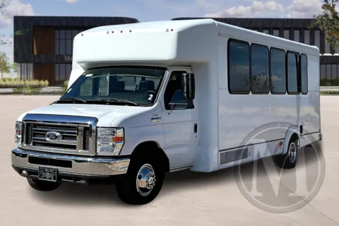 Another view of 2019 Ford E450 for sale in Denver, CO at Master's Transportation - Denver