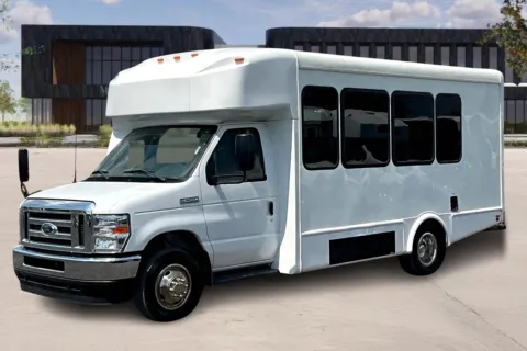 Another view of 2023 Ford E450 for sale in Orlando, FL at Master's Transportation - Orlando