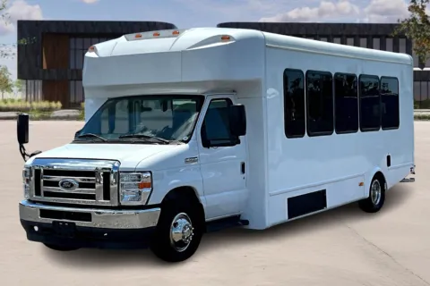 Another view of 2024 Ford E450 E-450 SD for sale in Orlando, FL at Master's Transportation - Orlando