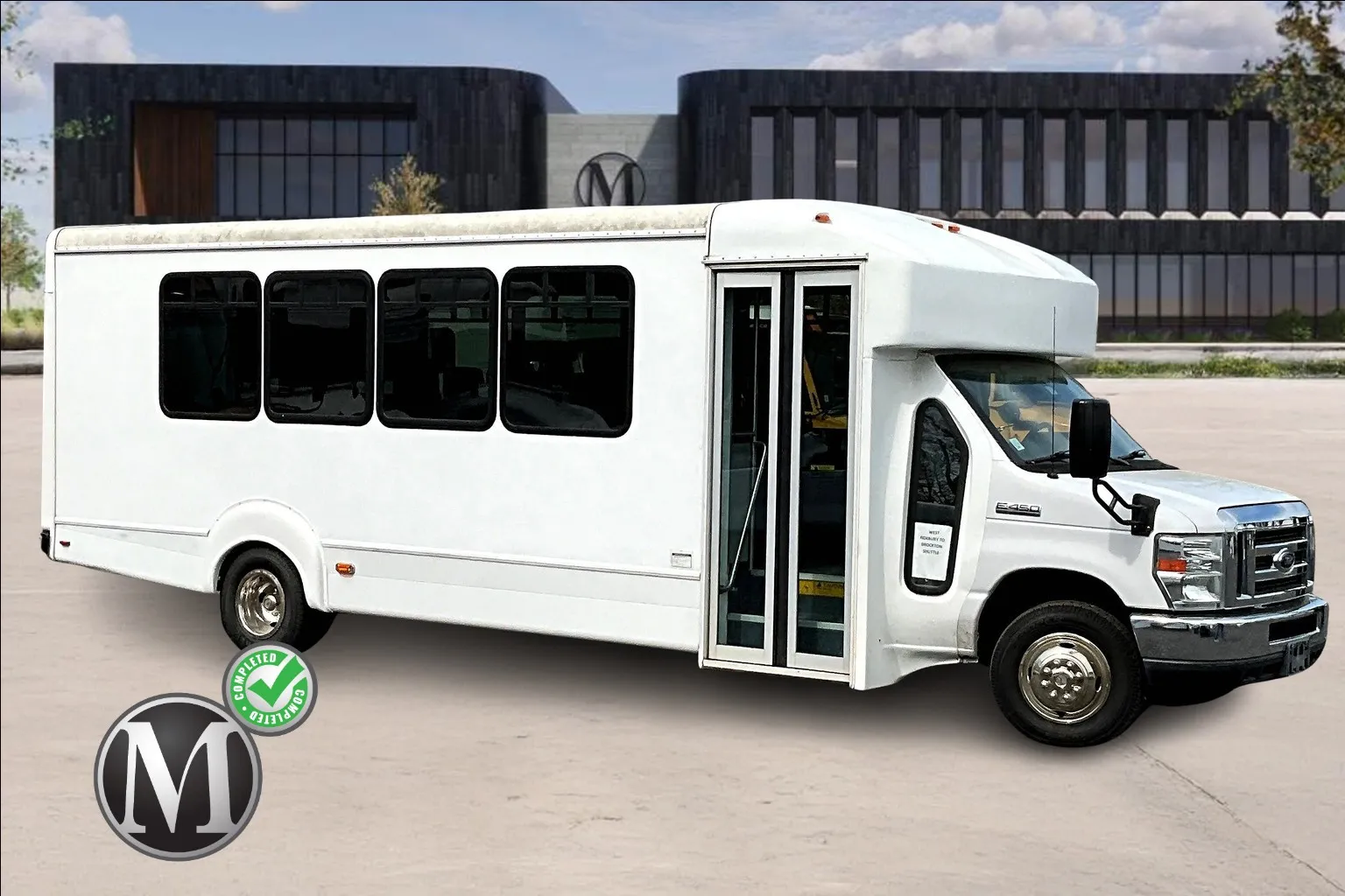 White 2016 Ford E450 E-450 SD for sale in Capitol Heights, MD