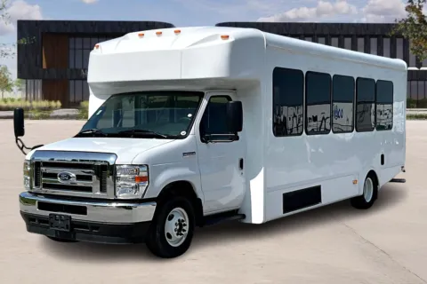 Another view of 2025 Ford E450 for sale in Kansas City, MO at Master's Transportation - Kansas City