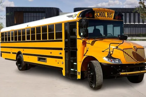 Yellow 2024 IC Bus CE for sale in Irving, TX