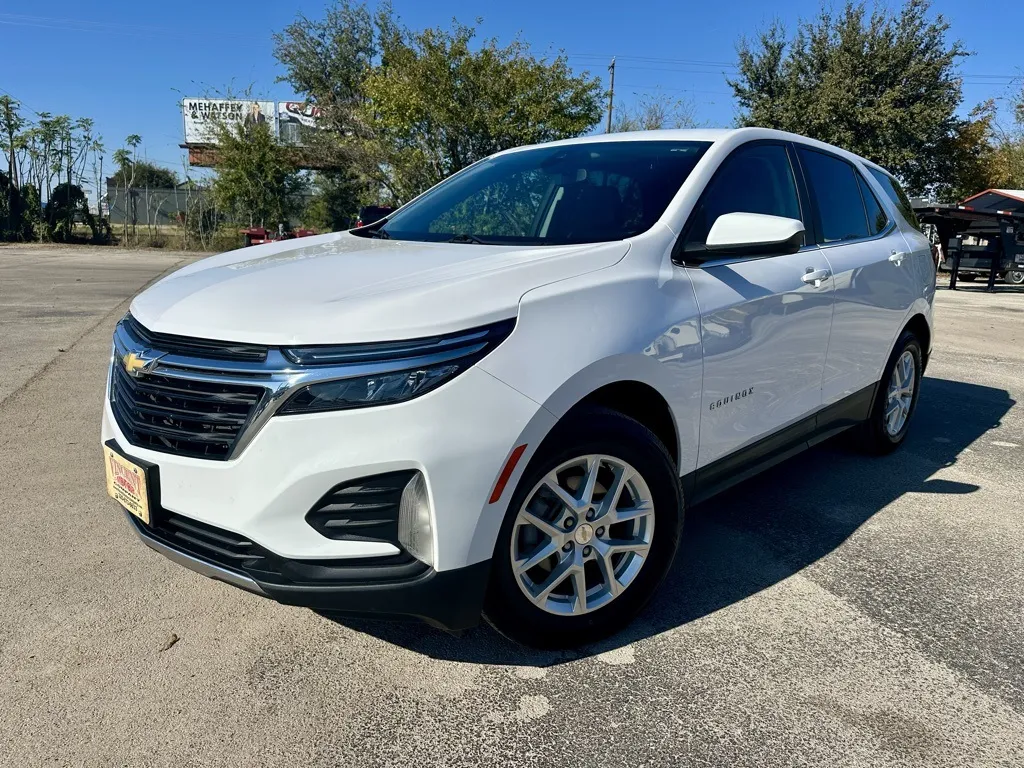 White 2022 Chevrolet Equinox LT for sale in Abilene, TX