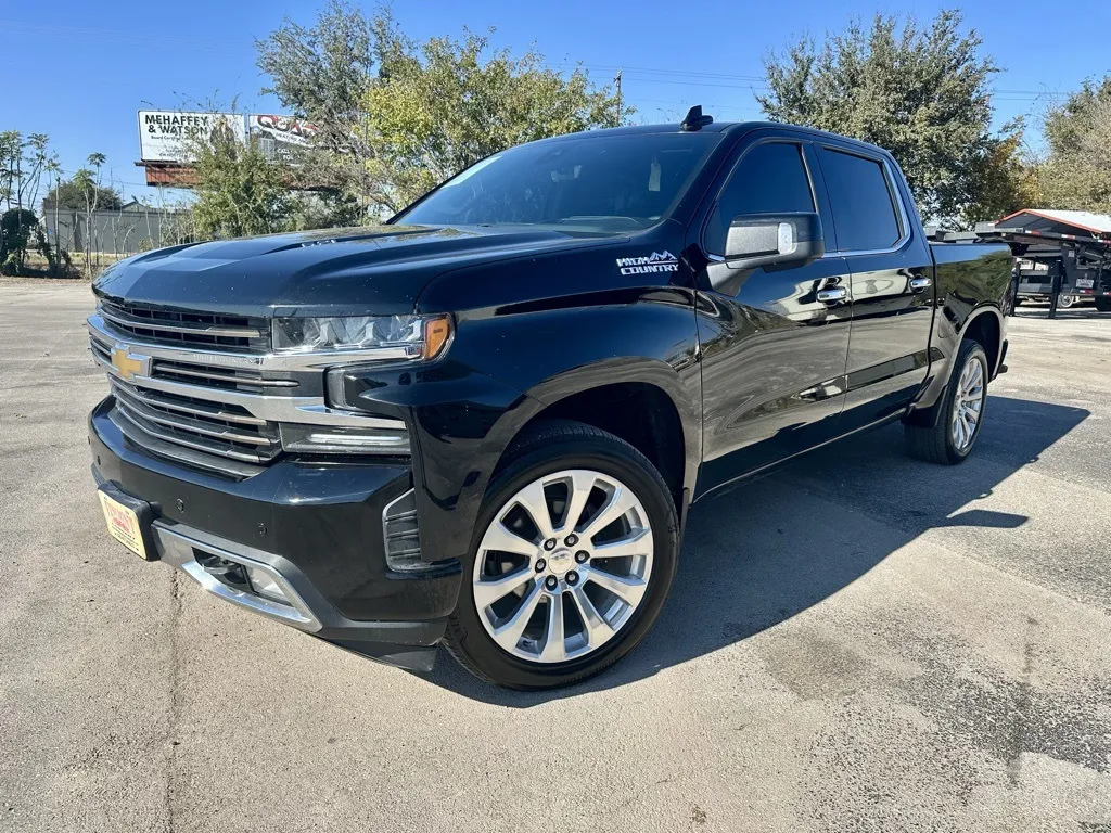 Black 2019 Chevrolet Silverado 1500 High Country for sale in Abilene, TX