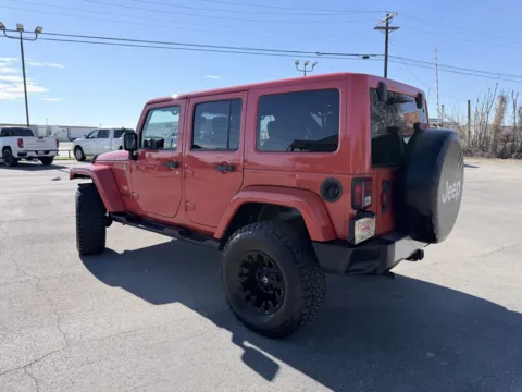 Another view of 2015 Jeep Wrangler Unlimited Sahara for sale in Abilene, TX at Vincent Motor Company