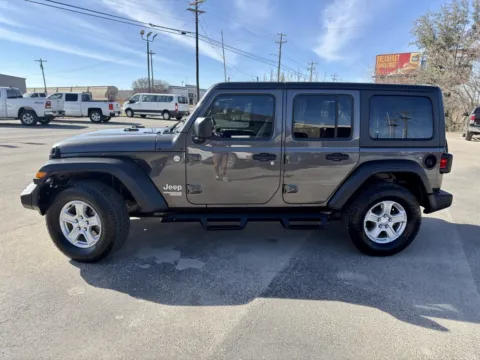 Photos of 2020 Jeep Wrangler Unlimited Sport S for sale in Abilene, TX at Vincent Motor Company