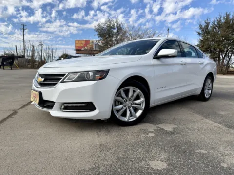 White 2018 Chevrolet Impala LT for sale in Abilene, TX