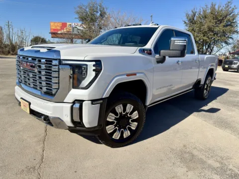 White 2024 GMC Sierra 2500HD Denali for sale in Abilene, TX