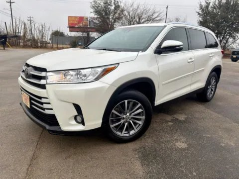 White 2019 Toyota Highlander for sale in Abilene, TX