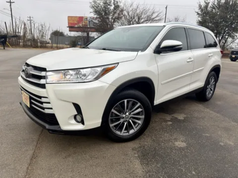 White 2019 Toyota Highlander for sale in Abilene, TX