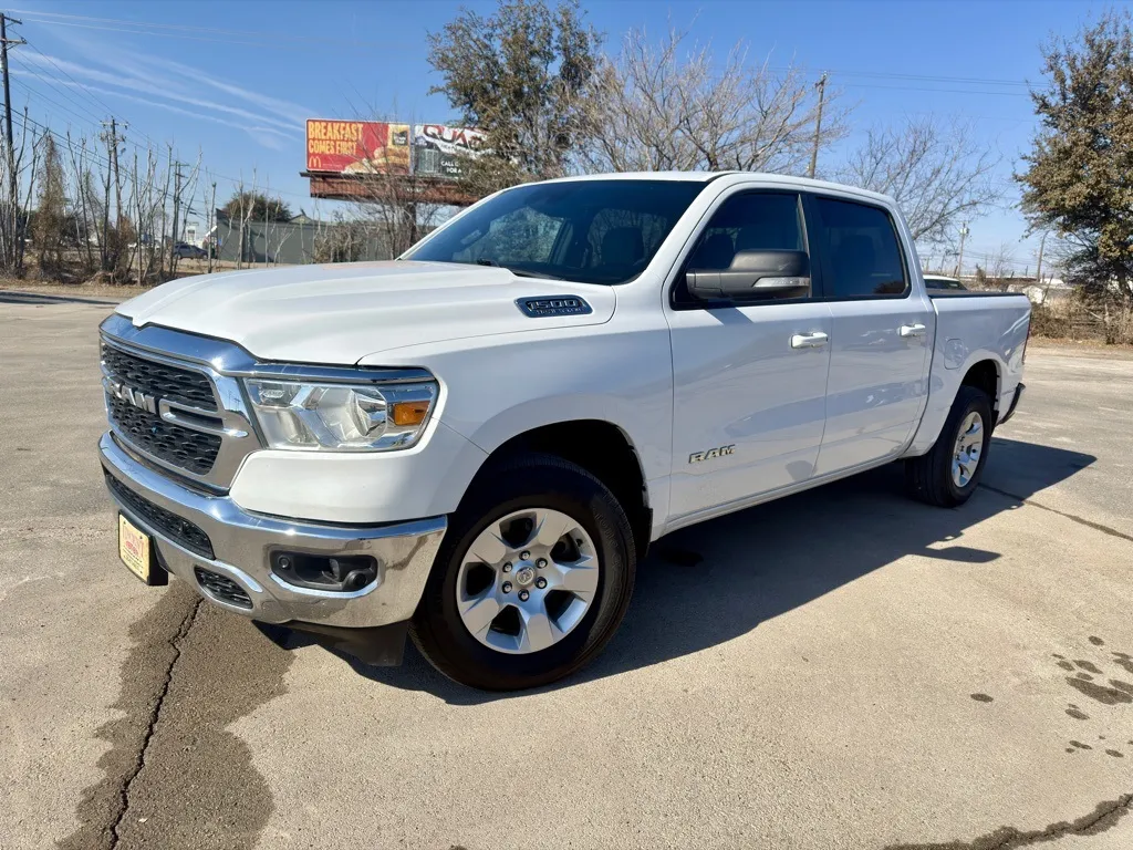 White 2022 Ram 1500 Big Horn/Lone Star for sale in Abilene, TX