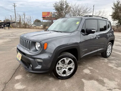 Gray 2022 Jeep Renegade Limited for sale in Abilene, TX