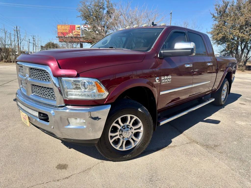 Red 2017 Ram 3500 Laramie for sale in Abilene, TX