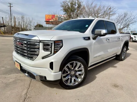White 2023 GMC Sierra 1500 Denali for sale in Abilene, TX
