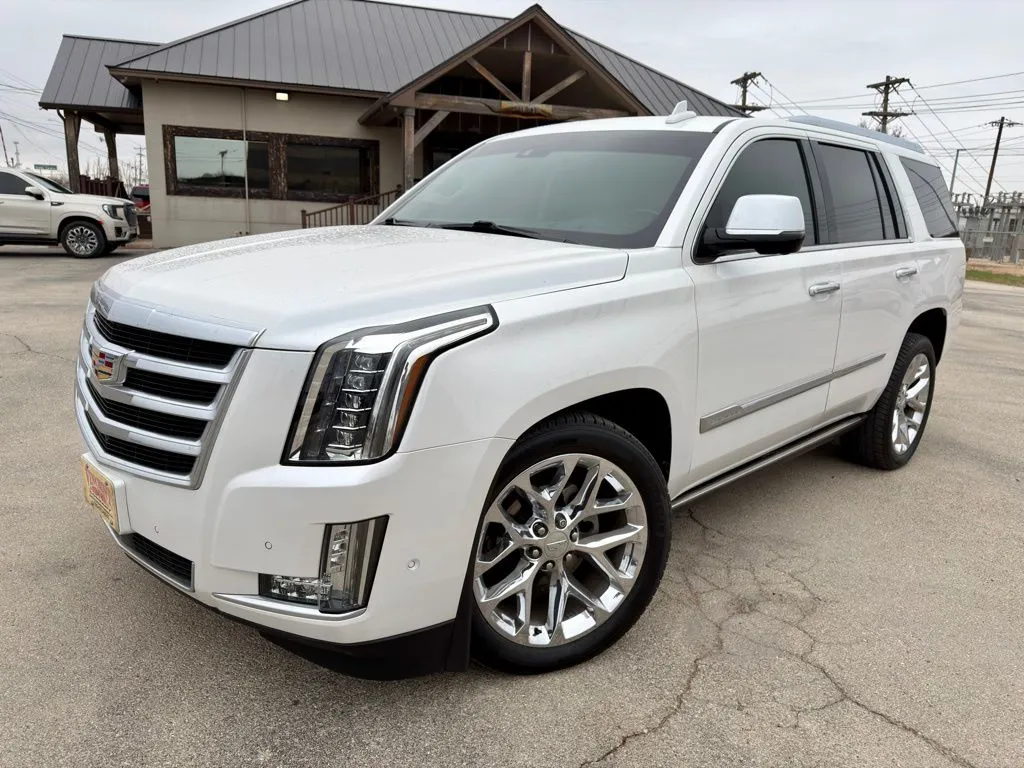 White 2018 Cadillac Escalade Premium Luxury for sale in Abilene, TX