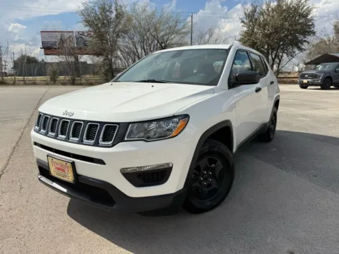 White 2018 Jeep Compass Sport for sale in Abilene, TX