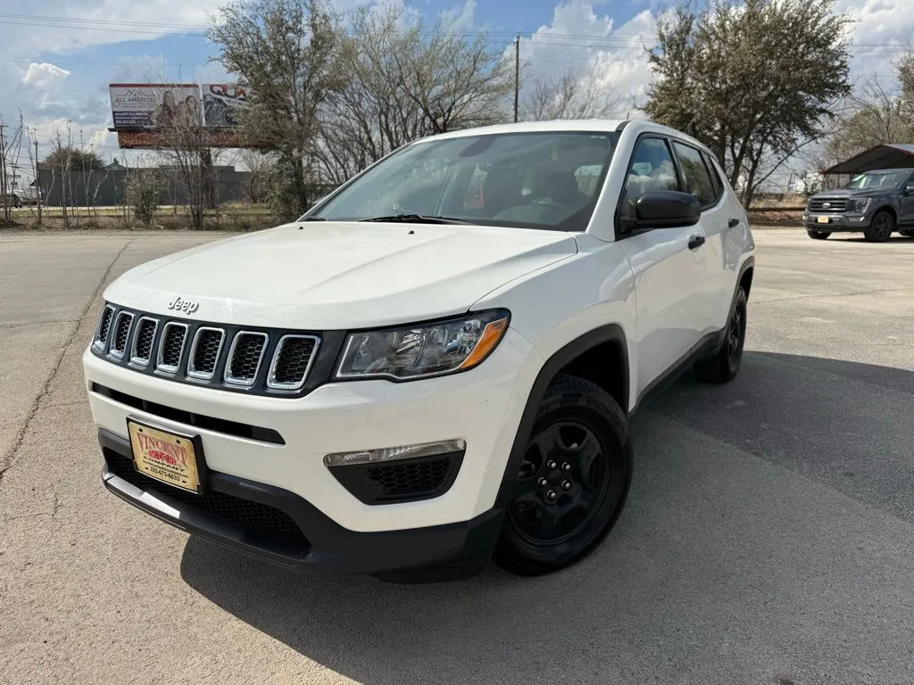 White 2018 Jeep Compass Sport for sale in Abilene, TX