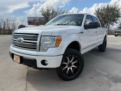 White 2012 Ford F-150 Platinum for sale in Abilene, TX
