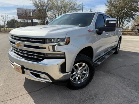 Silver 2021 Chevrolet Silverado 1500 LTZ for sale in Abilene, TX