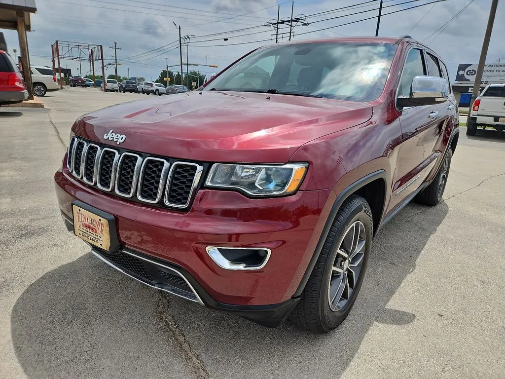 Red 2018 Jeep Grand Cherokee Limited for sale in Abilene, TX