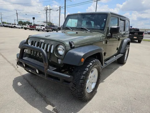 Green 2015 Jeep Wrangler Unlimited Sport for sale in Abilene, TX