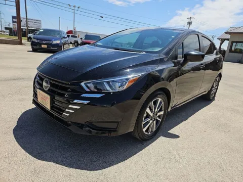 Black 2023 Nissan Versa 1.6 SV for sale in Abilene, TX