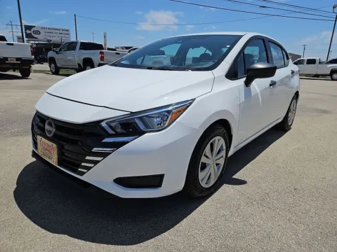 White 2023 Nissan Versa 1.6 S for sale in Abilene, TX