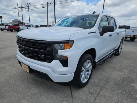 White 2022 Chevrolet Silverado 1500 Custom for sale in Abilene, TX