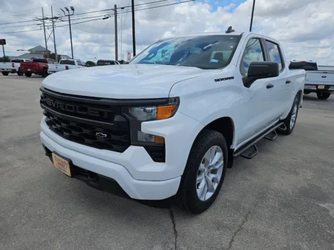White 2022 Chevrolet Silverado 1500 Custom for sale in Abilene, TX