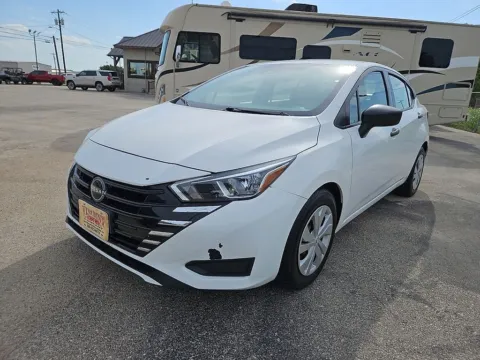 White 2023 Nissan Versa 1.6 S for sale in Abilene, TX