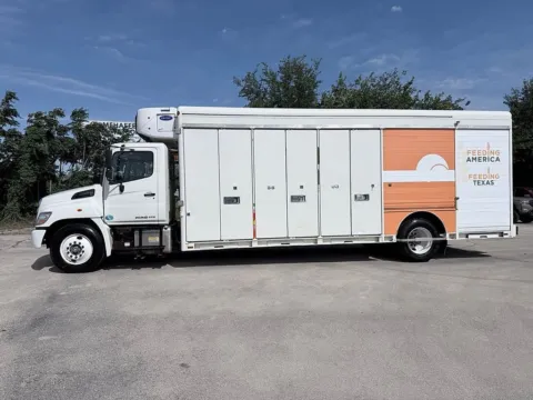 Another view of 2012 Hino 338 Refrigerated Box for sale in Abilene, TX at Vincent Motor Company