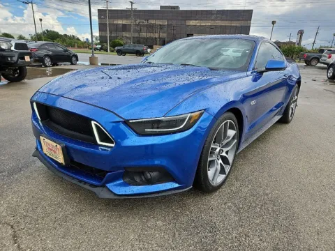 Blue 2017 Ford Mustang GT Premium for sale in Abilene, TX