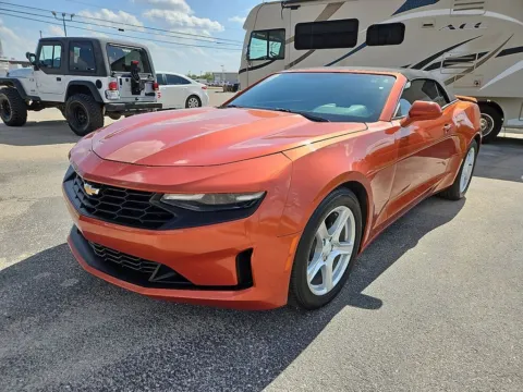Orange 2023 Chevrolet Camaro 1LT for sale in Abilene, TX