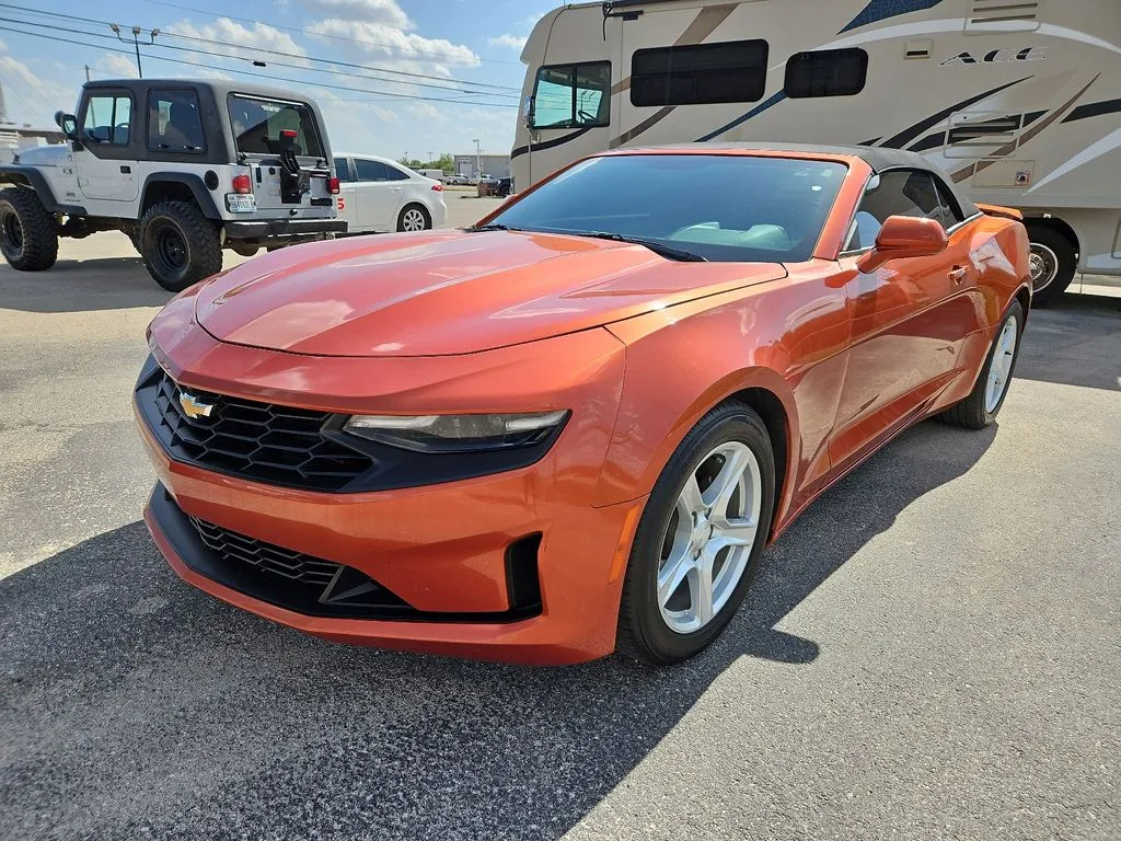 Orange 2023 Chevrolet Camaro 1LT for sale in Abilene, TX
